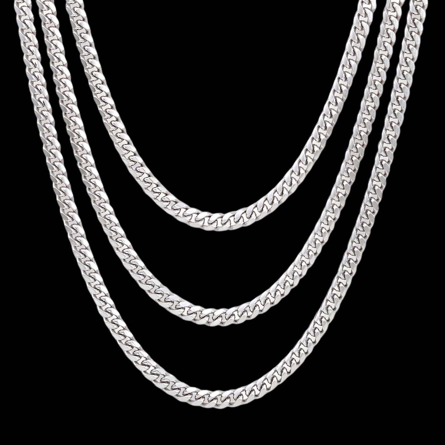 Cuban Link Chain - 5mm Sterling Silver