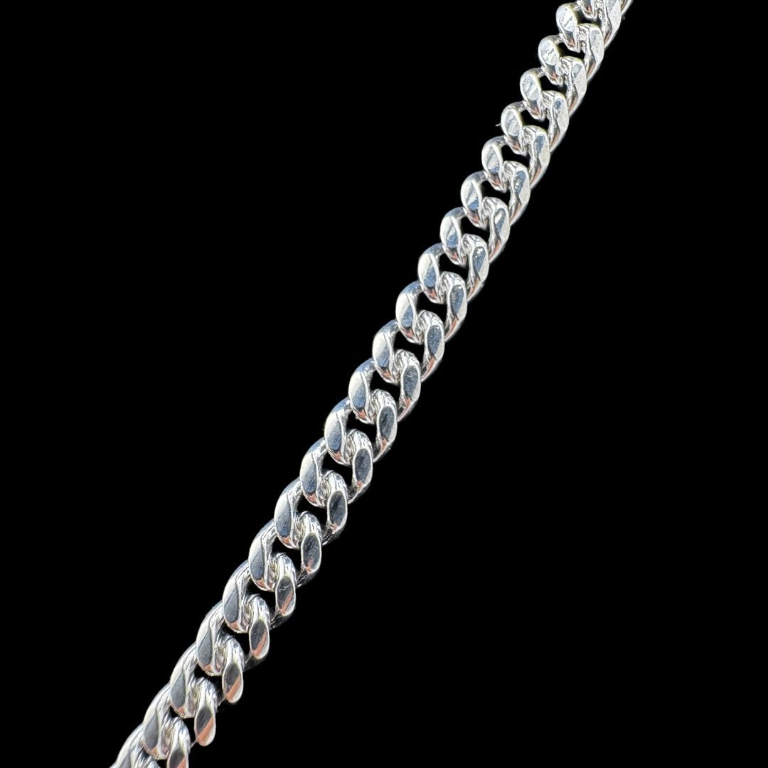 Miami Cuban Link Bracelet - 6.2mm Sterling Silver