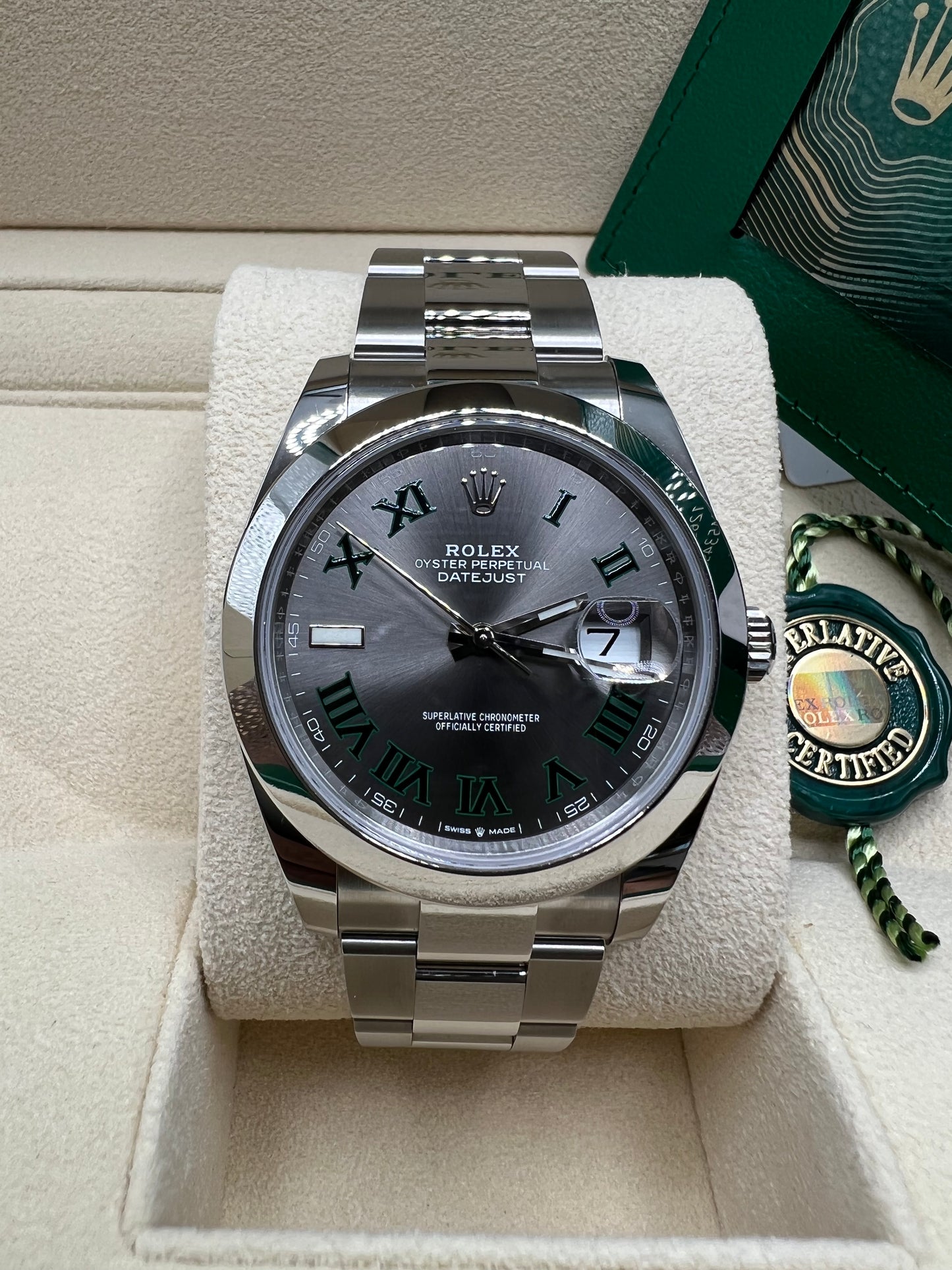 Rolex “Wimbledon” 2022 Date-just