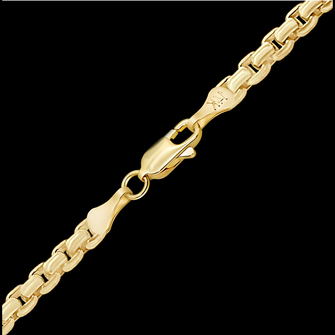 Round Box Chain - 2mm