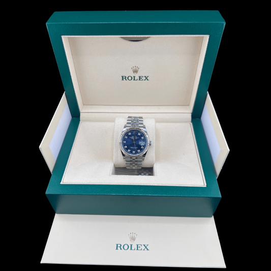 Rolex “Blue Diamond Dial” Date-just 36MM