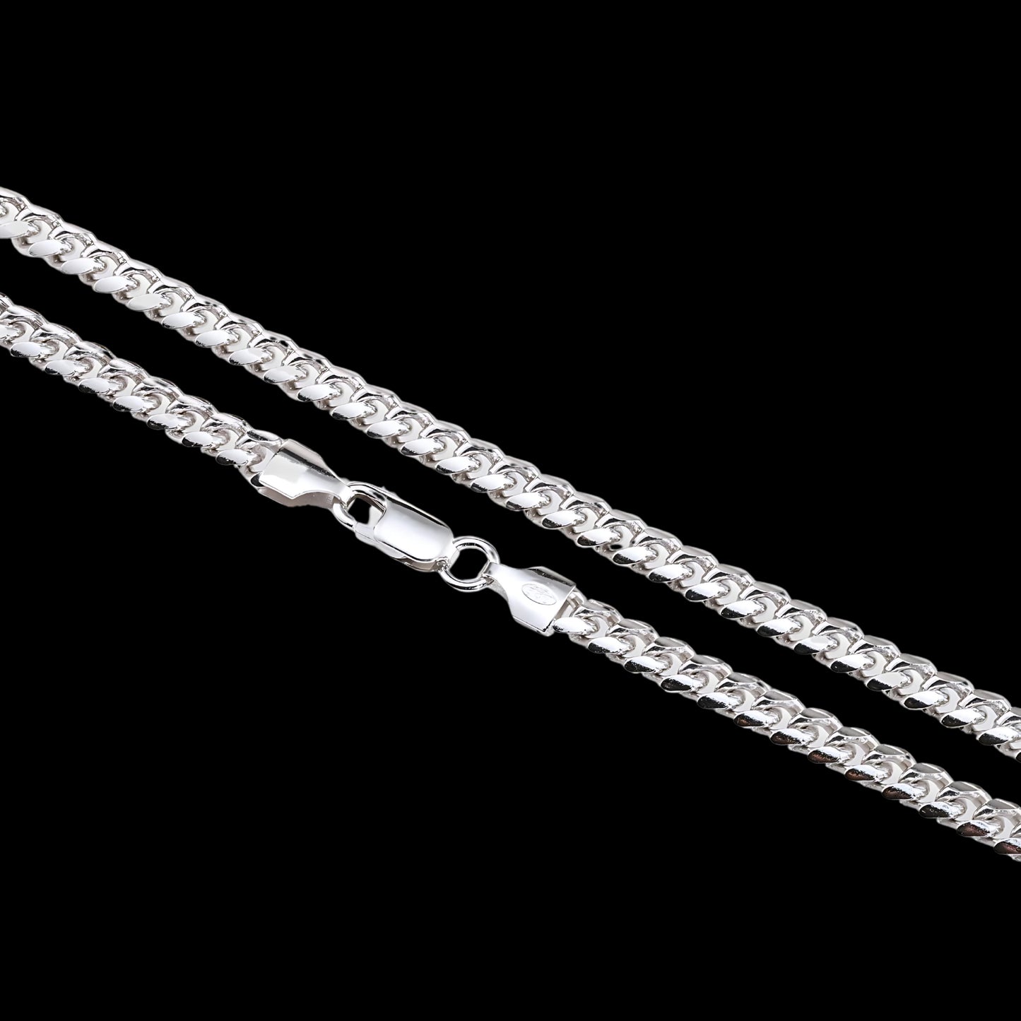 Cuban Link Chain - 5mm Sterling Silver