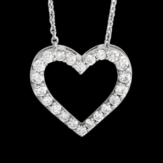 Heart Pendant with Necklace