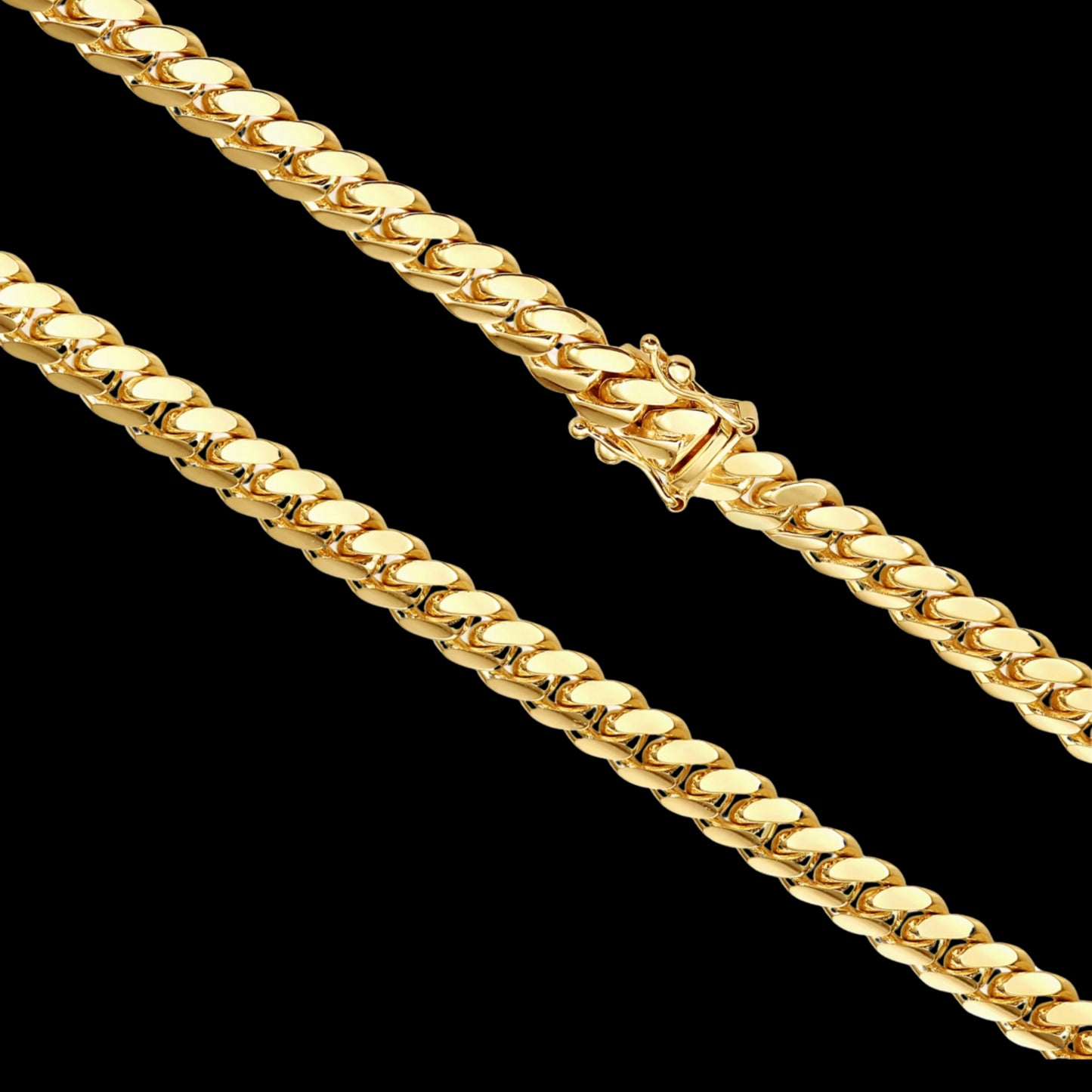 Solid Gold Miami Cuban Link Chain - 6mm