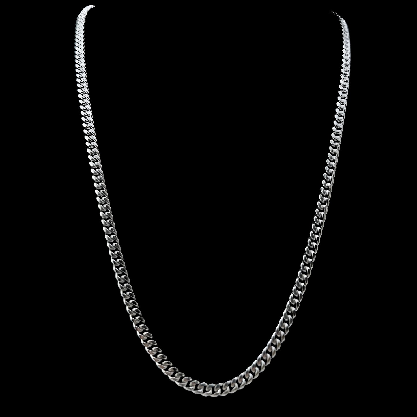 Cuban Link Chain - 5mm Sterling Silver