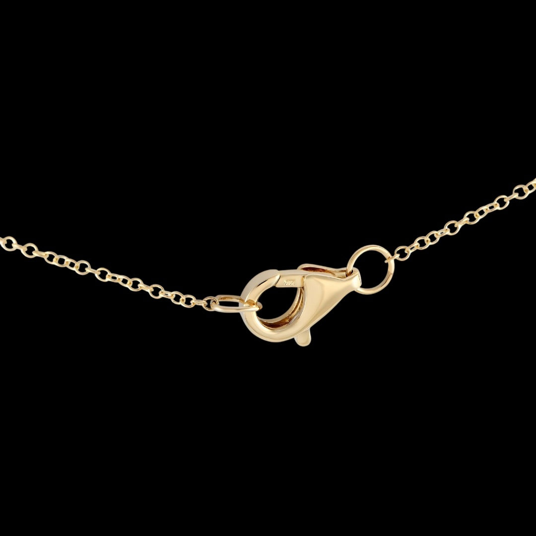 Butterfly Pendant - 14k Yellow Gold