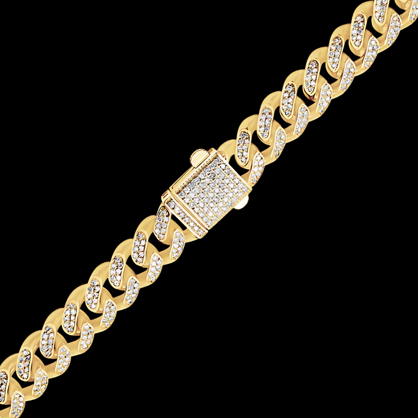 Diamond Cuban Link Chain - 6mm